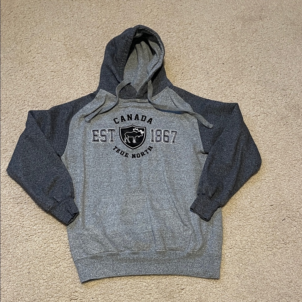 Canada True North Gray Hoodie for Men